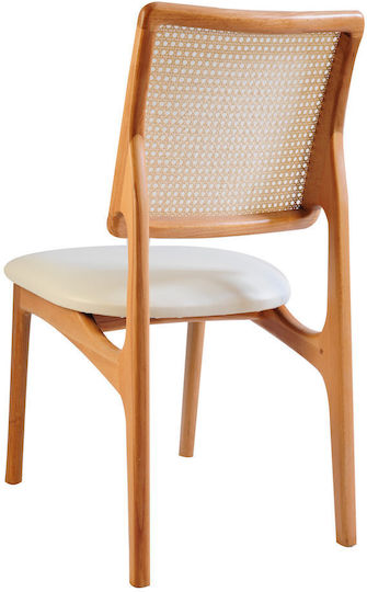 Vitra Scaun Sala De Mese Lemn Alb 50x50x52cm