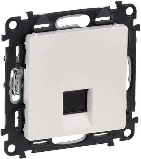 Вграден Инсталационен Модул Rj45 Cat 6 Stp Lgr 753146 Valena Life Legrand Бял