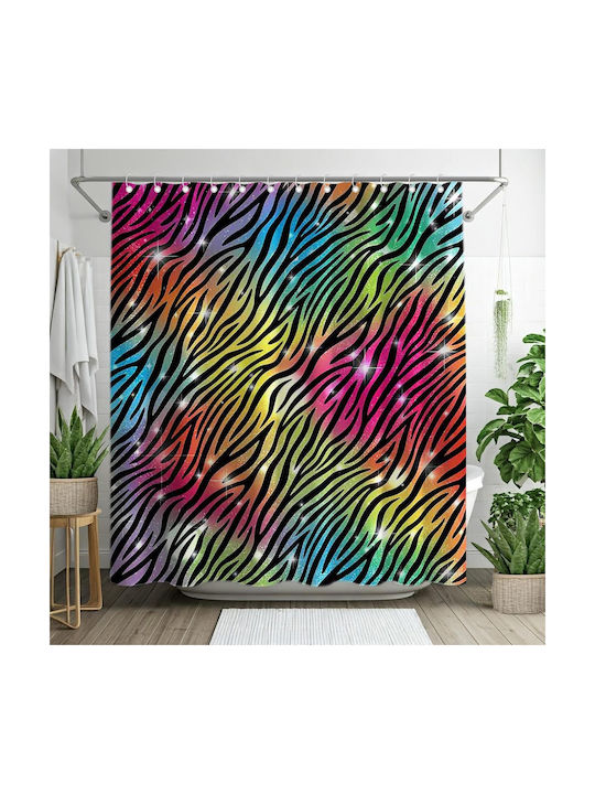 Текстилна Душ Завеса Colorful