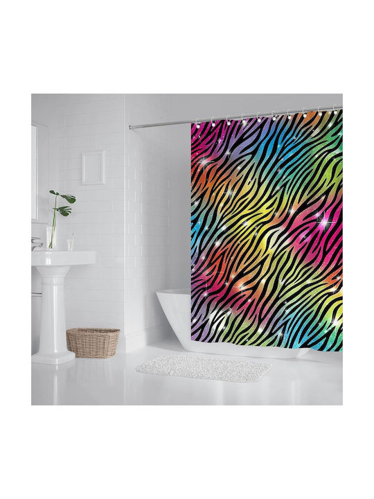 Текстилна Душ Завеса Colorful