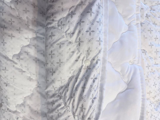 Doppel-Steppdecke 200x215cm Grau