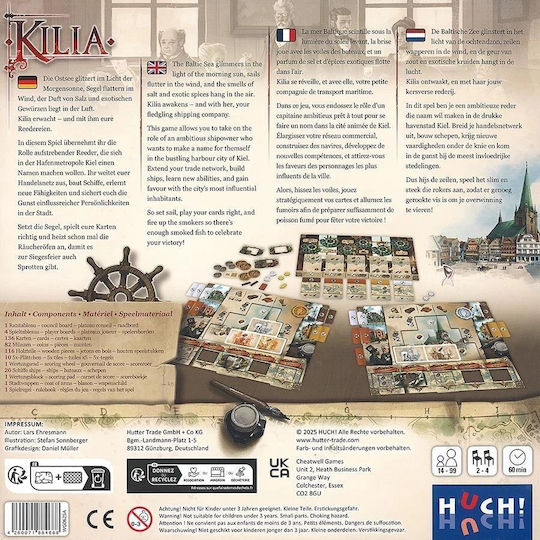 Επιτραπέζιο Παιχνίδι Kilia για 2-4 Παίκτες 14+ Ετών HCH4468 (EN) Huch