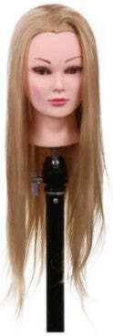 Practice Head Haar Friseur Blond Haar 60cm