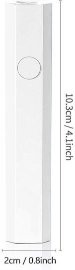 UV LED Лампа Химикалка За Ноктопластика Гел Сушене Преносима