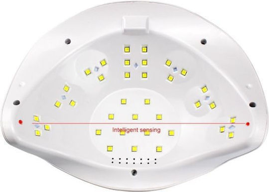 Professionelle UV LED Nagellack Aushärtungslampe Sunx Plus 72w