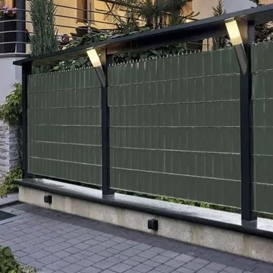 Material De Construcție Pentru Garduri De Grădină Din PVC 19x3x19 Cm Verde