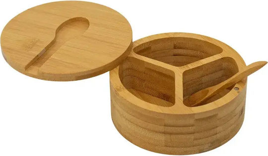 General Use Vase with Lid Wooden ac699