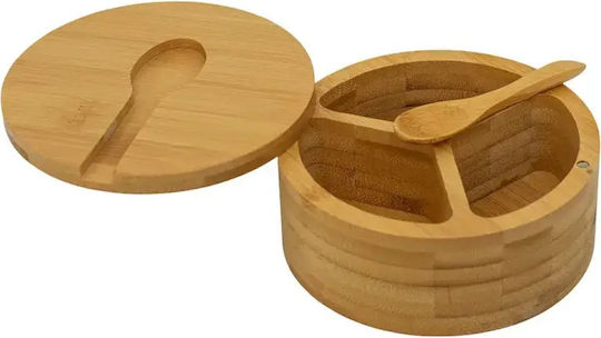 General Use Vase with Lid Wooden ac699