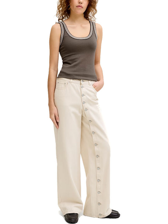 Damen Bluse Braun