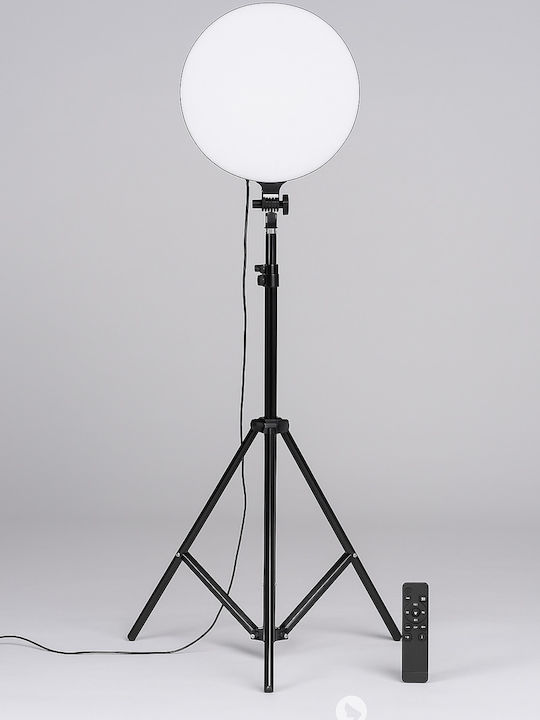 Round LED Panel with Warm White Light 3000K
