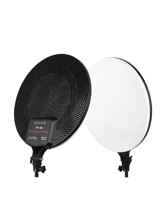 Round LED Panel with Warm White Light 3000K