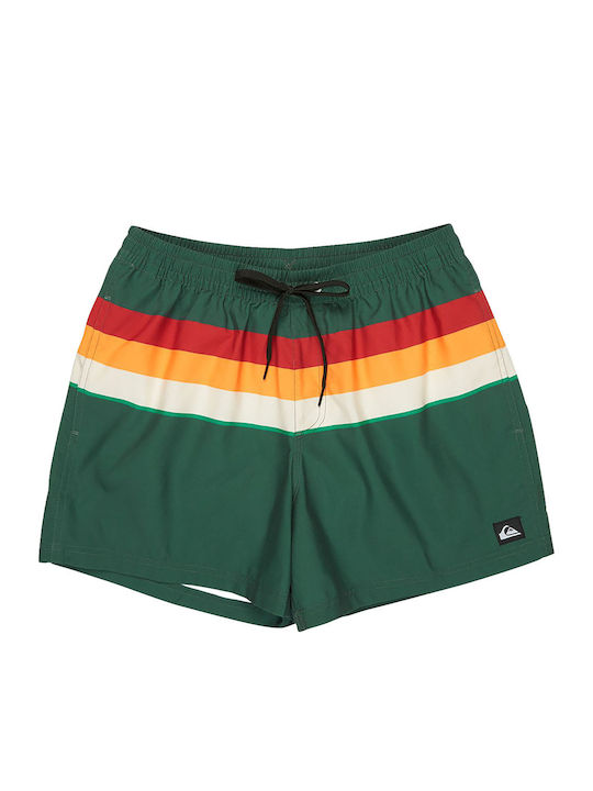 Everyday Men's Swim Shorts Green with Patterns