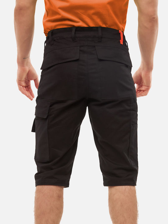 strongAnt Black Work Bermuda