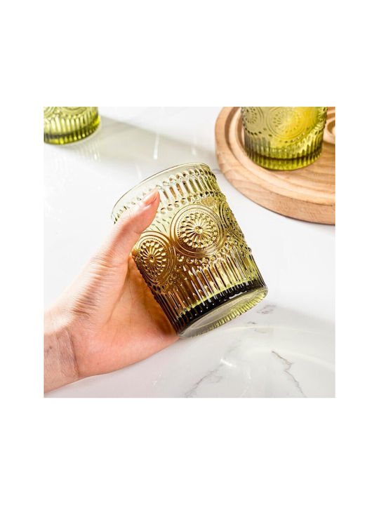 Viosarp Vintage Σετ Ποτήρια Νερού από Γυαλί 300ml 6τμχ