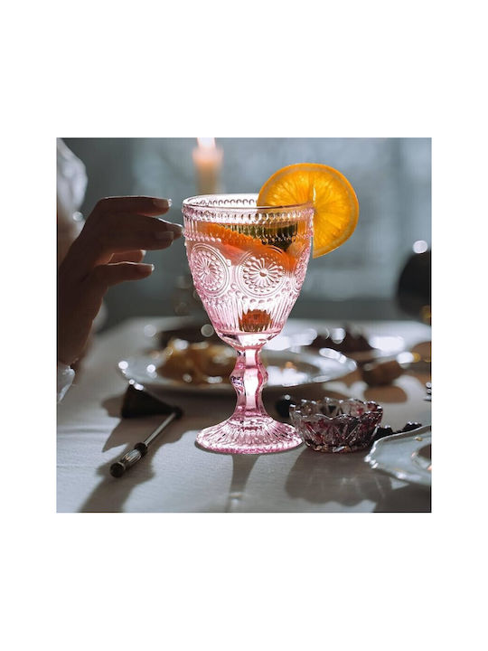 Viosarp Vintage Σετ Ποτήρια για Λευκό Κρασί από Γυαλί 320ml 6τμχ