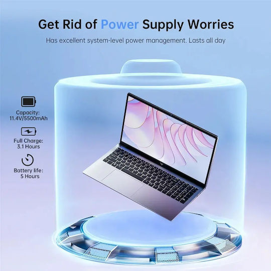 Acemagic 17.3" FHD (Ryzen 3-4300U/16GB/512GB SSD + 16GB SSD/W11 Pro) (International English Keyboard)