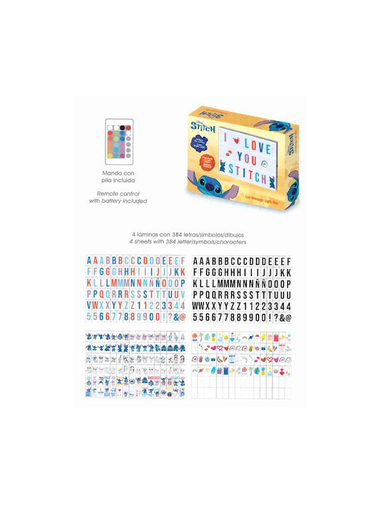 Arditex LED Kinder Tischlampe Bunt 30x20x4,5cm