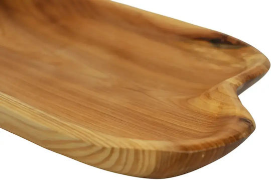 Xylino.gr Πιατέλα Σερβιρίσματος Hölzernes Beiges 35x23cm pl624.020