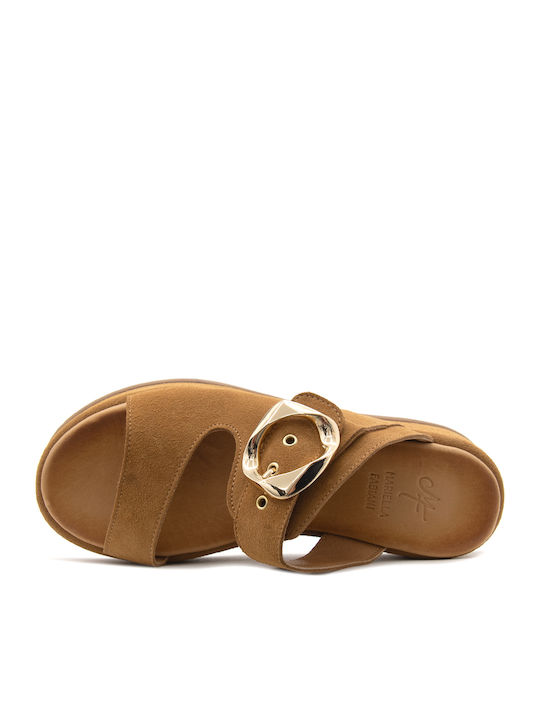 Γυναικεία Σανδάλια Flatforms Ταμπά