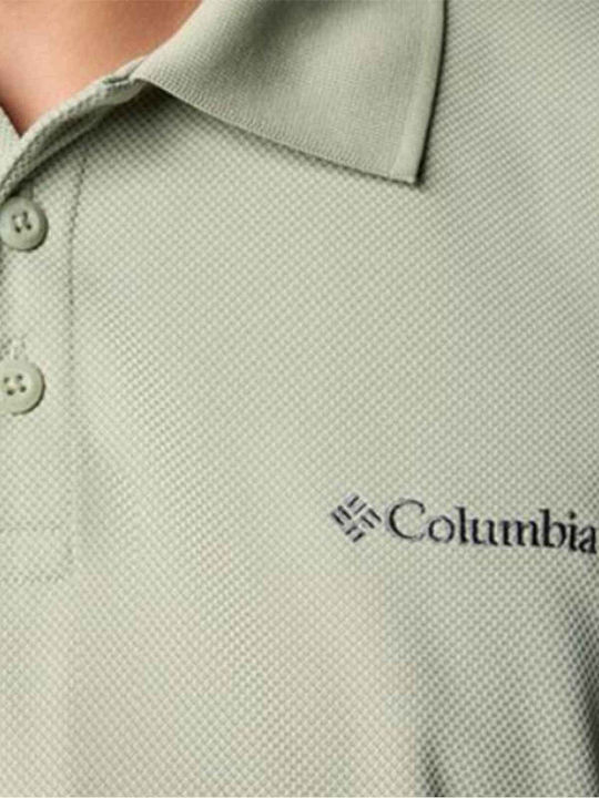 Polo Bluza Cu Mâneci Scurte Verde