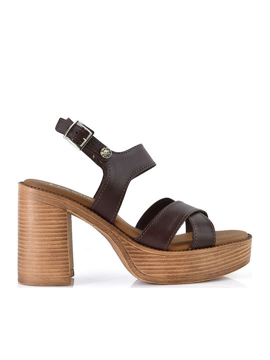 Leather Brown Sandals