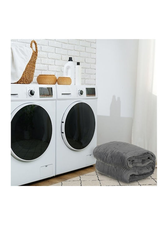 Elektrische Gitarren Decke Pelzig Einzeln 160x200cm Gray