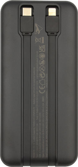 Blue Eagle BE-PB-13 Power Bank 10000mAh 22.5W Black