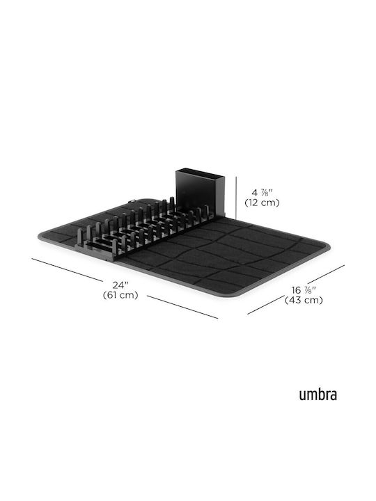Umbra Udry Ultra Sink Strainer Black 61x43x12cm
