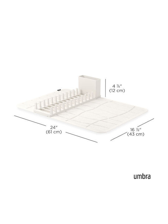 Umbra Udry Ultra Sink Strainer Beige 61x43x12.2cm