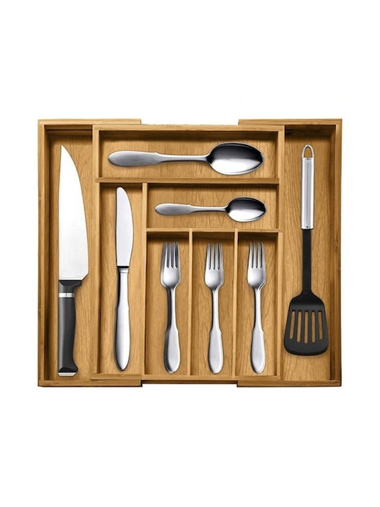 Tăvi Pentru Tacâmuri De Sertar Rabătabilă Din Lemn 33.5x45.5x5cm