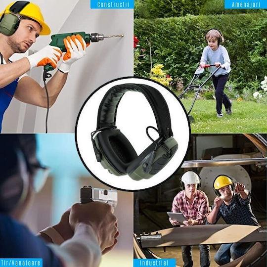 Invincio Elektronische Sicherheitskopfhörer mit Band