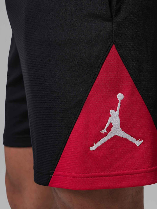 Jordan Спортна Мъжка Бермуда Dri-Fit Черно Червено