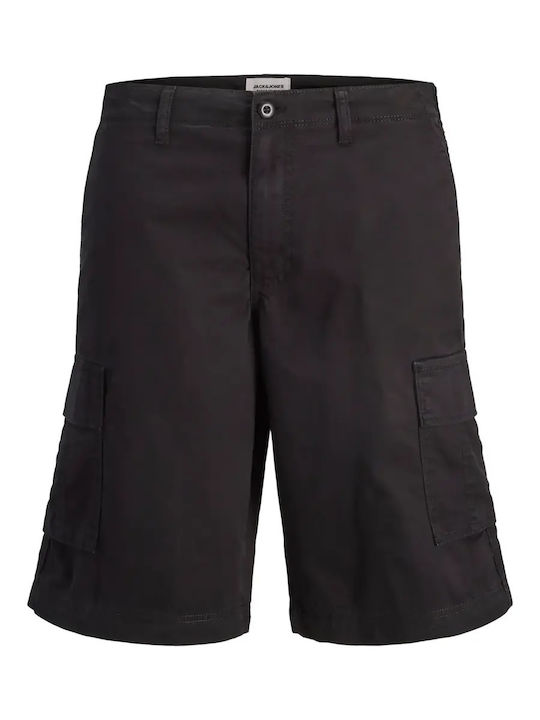 Men's Cargo Bermuda Black