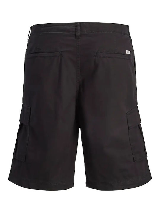 Men's Cargo Bermuda Black