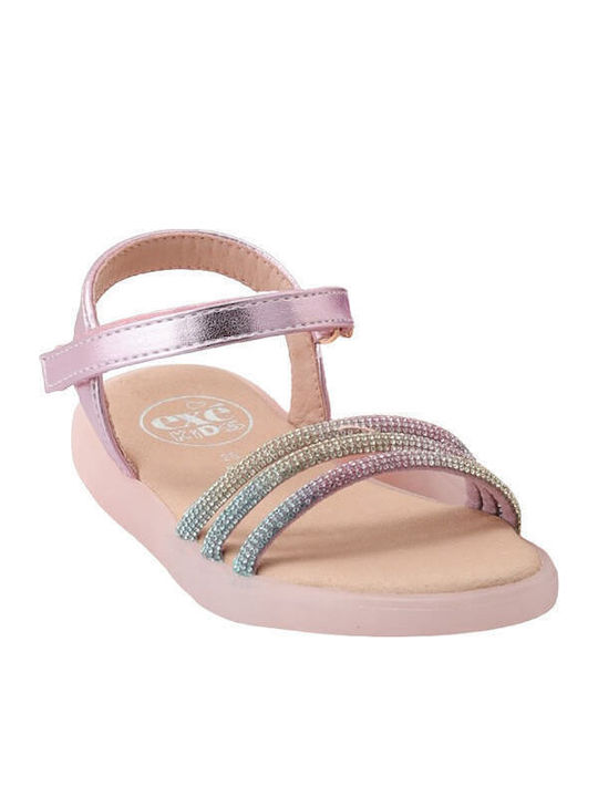 Kids' Anatomic Pink Sandals