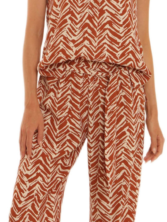 Women's Pantaloons with Rubber Band Rust