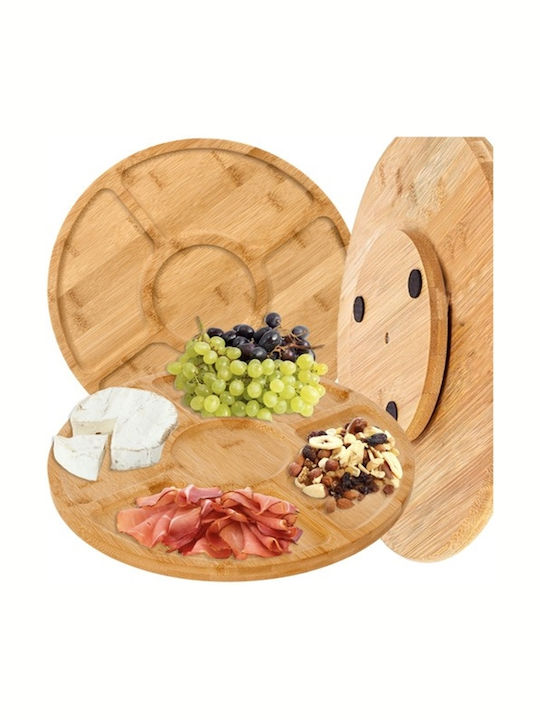 Kesnup Servierplatten Käse Drehend Hölzernes 33cm Kesnup Servierplatten Käse Drehend Hölzernes 33cm