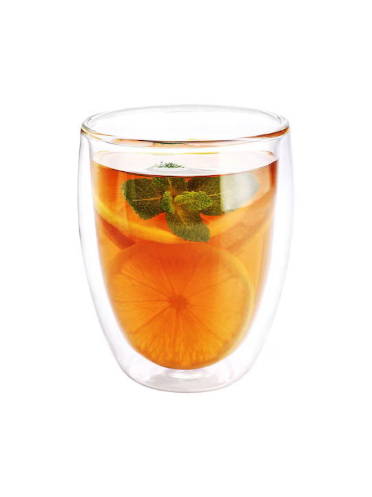 Чаша Стъклена Прозрачна 350ml 6 Бройки