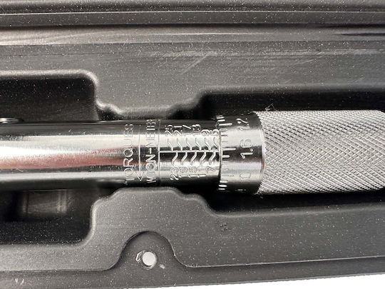 Yizhe Cheie Dinamometrică Cu Patrat 1/4" Cuplu 5-25 Nm Cu Lungime 27 Cm