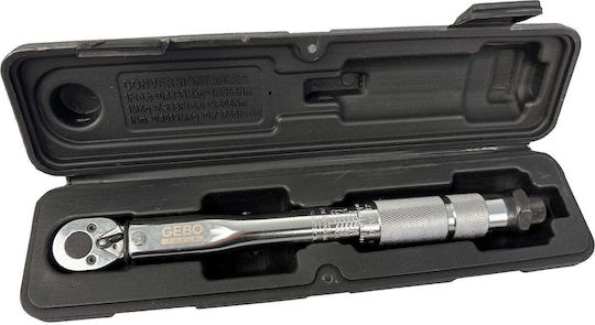 Yizhe Cheie Dinamometrică Cu Patrat 1/4" Cuplu 5-25 Nm Cu Lungime 27 Cm