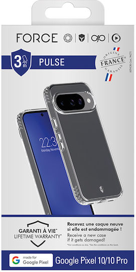 Force Case Case Google Pixel 10 10 Pro Stoßfest 3m Verstärkte Pulse Transparente Handyhülle