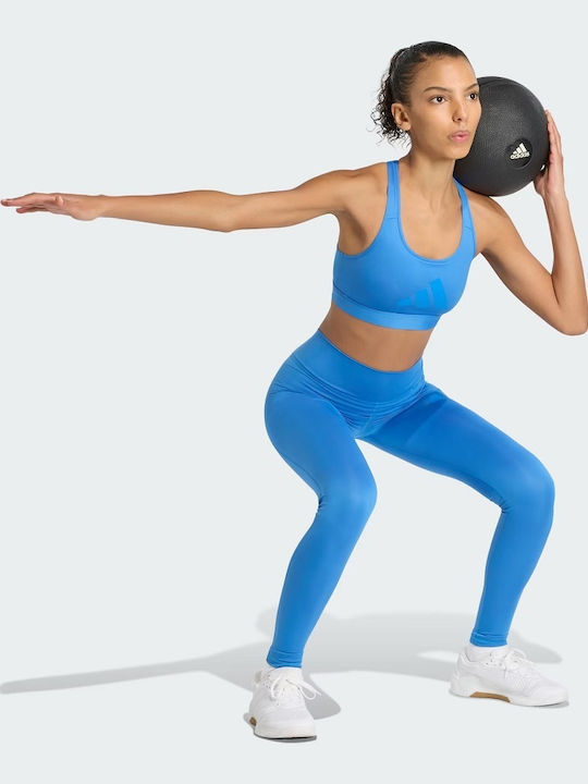 Powerreact Damen Sport-BH Blau