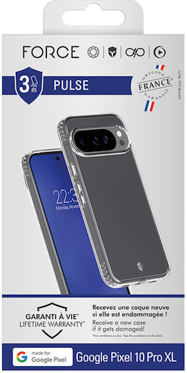 Force Case Google Pixel 10 Pro XL Husa Telefon Transparentă Rezistentă La Șocuri 3m Consolidată Pulse