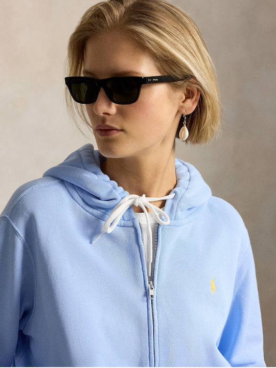 Women's Hooded Sweatshirt Light Blue