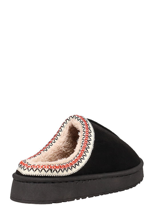 Winter Women's Slippers Black