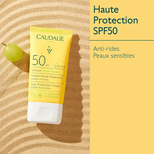 Caudalie Vinosun Cremă Solară de Față SPF50 50ml