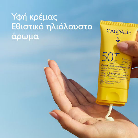 Caudalie Vinosun Cremă Solară de Față SPF50 50ml