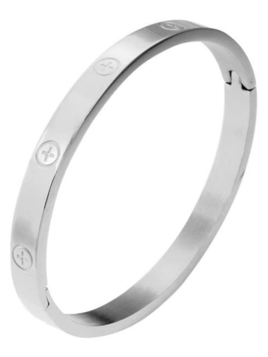 Herren Armband Handschellen aus Stahl