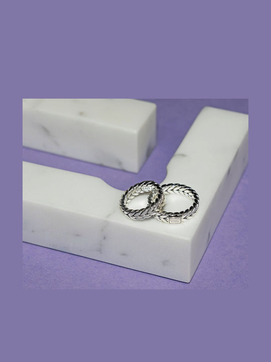 Buddha to Buddha Diora Damenring aus Silber