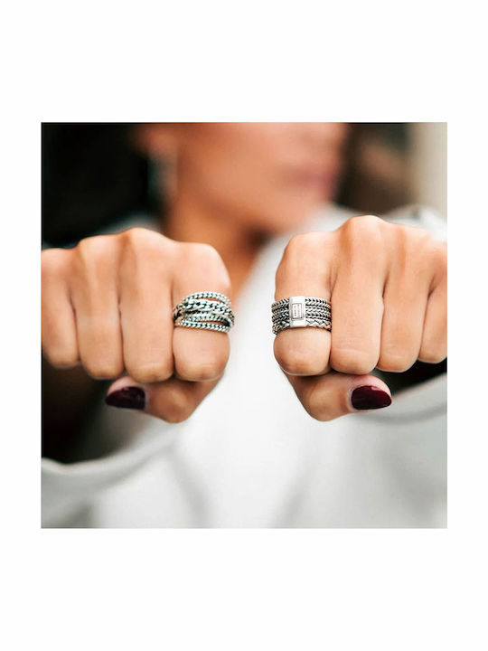 Buddha to Buddha Diora Damenring aus Silber